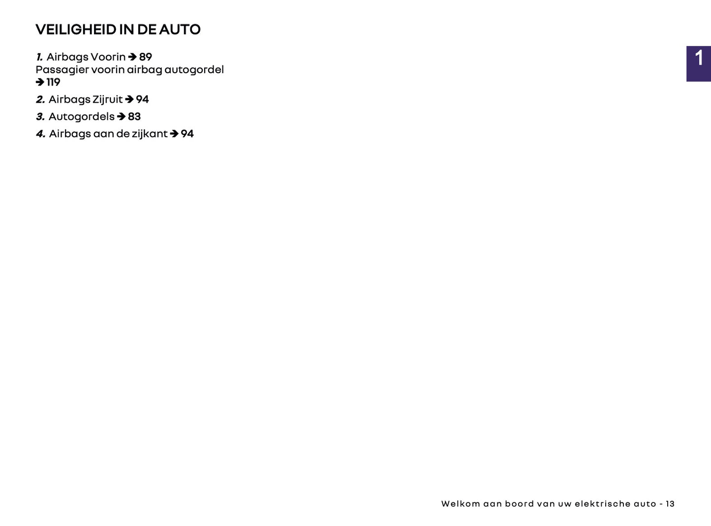 2025 Renault 4 E-Tech Owner's Manual | Dutch