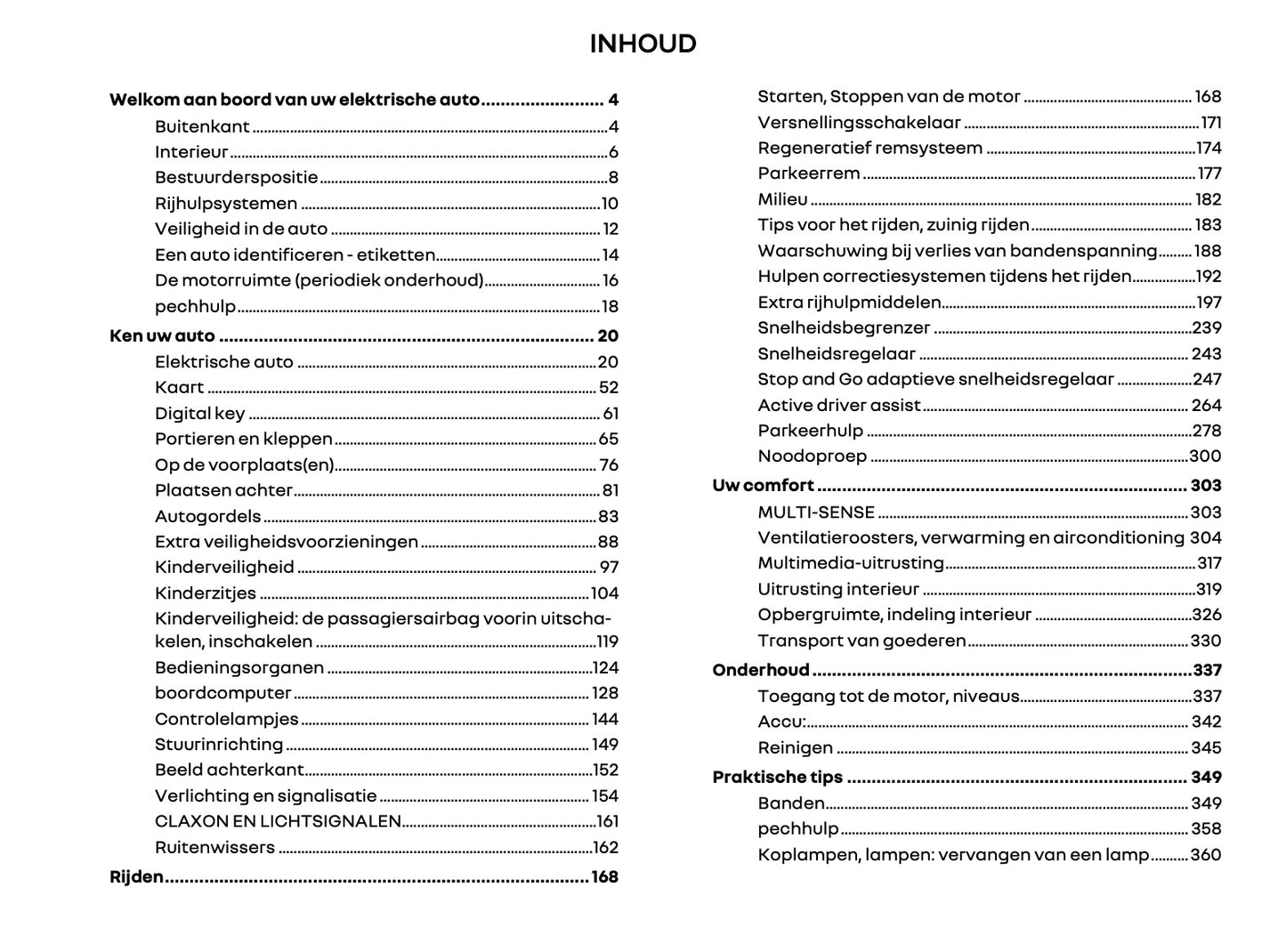 2025 Renault 4 E-Tech Owner's Manual | Dutch