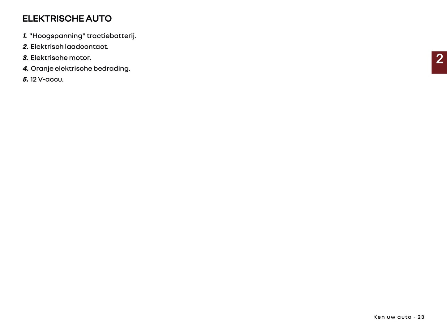 2025 Renault 4 E-Tech Owner's Manual | Dutch