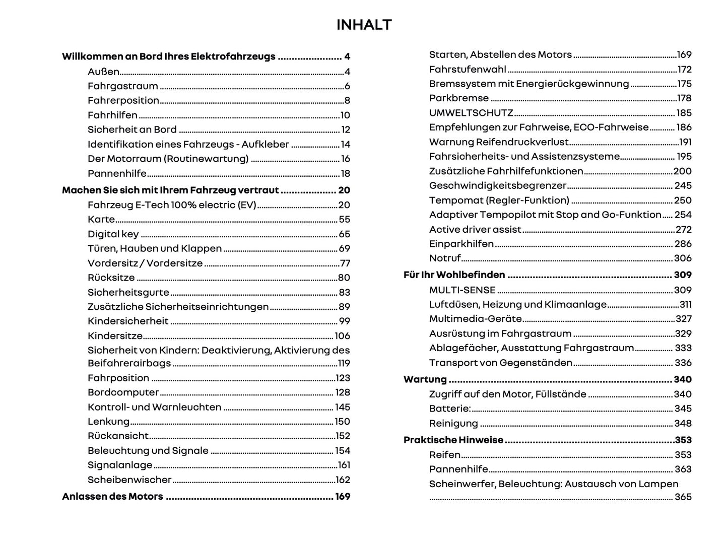2025 Renault 5 E-Tech Owner's Manual | German