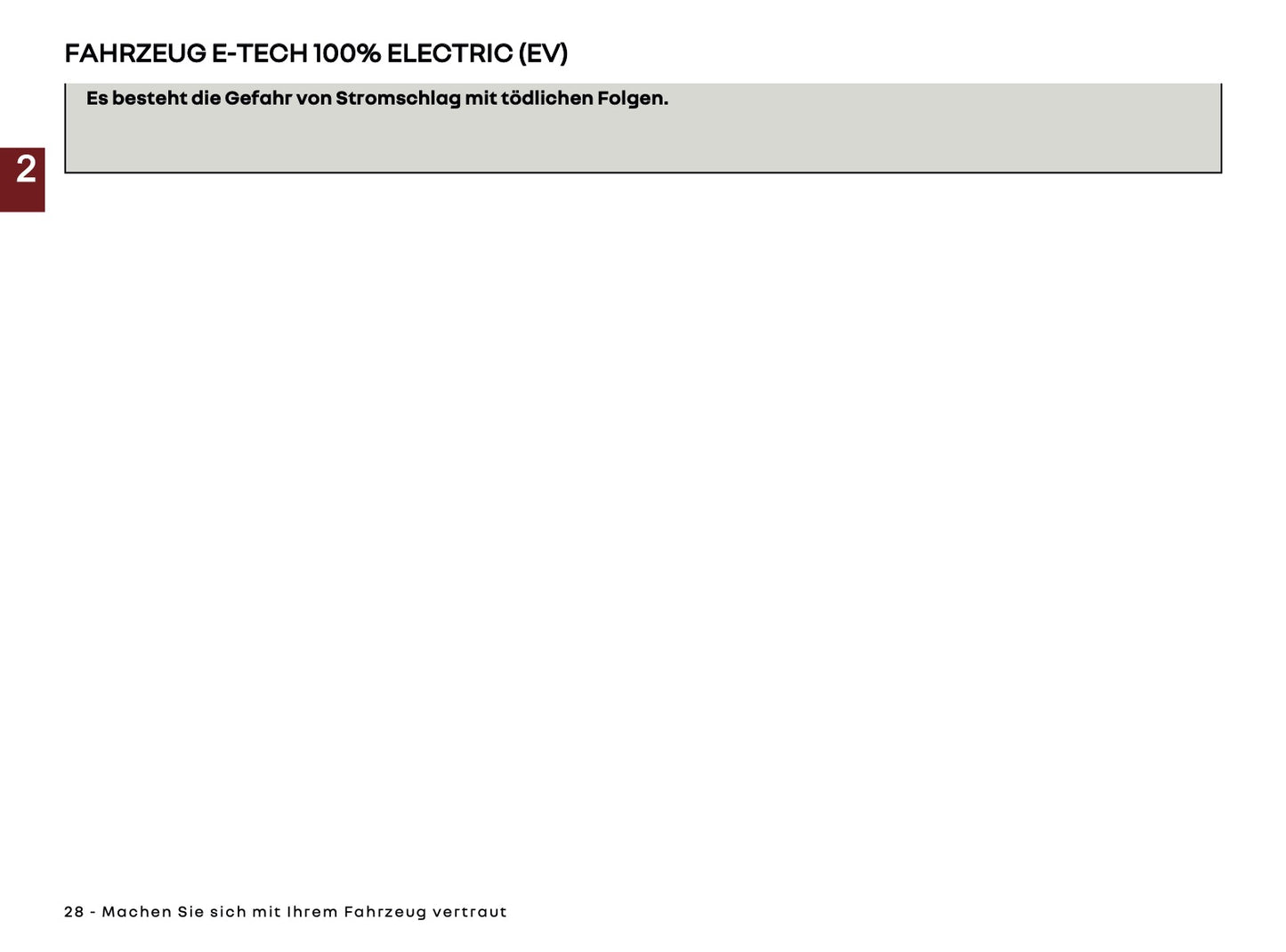 2025 Renault 5 E-Tech Owner's Manual | German