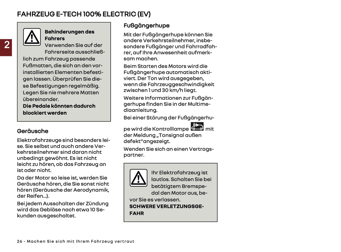 2024-2025 Renault 5 E-Tech Owner's Manual | German