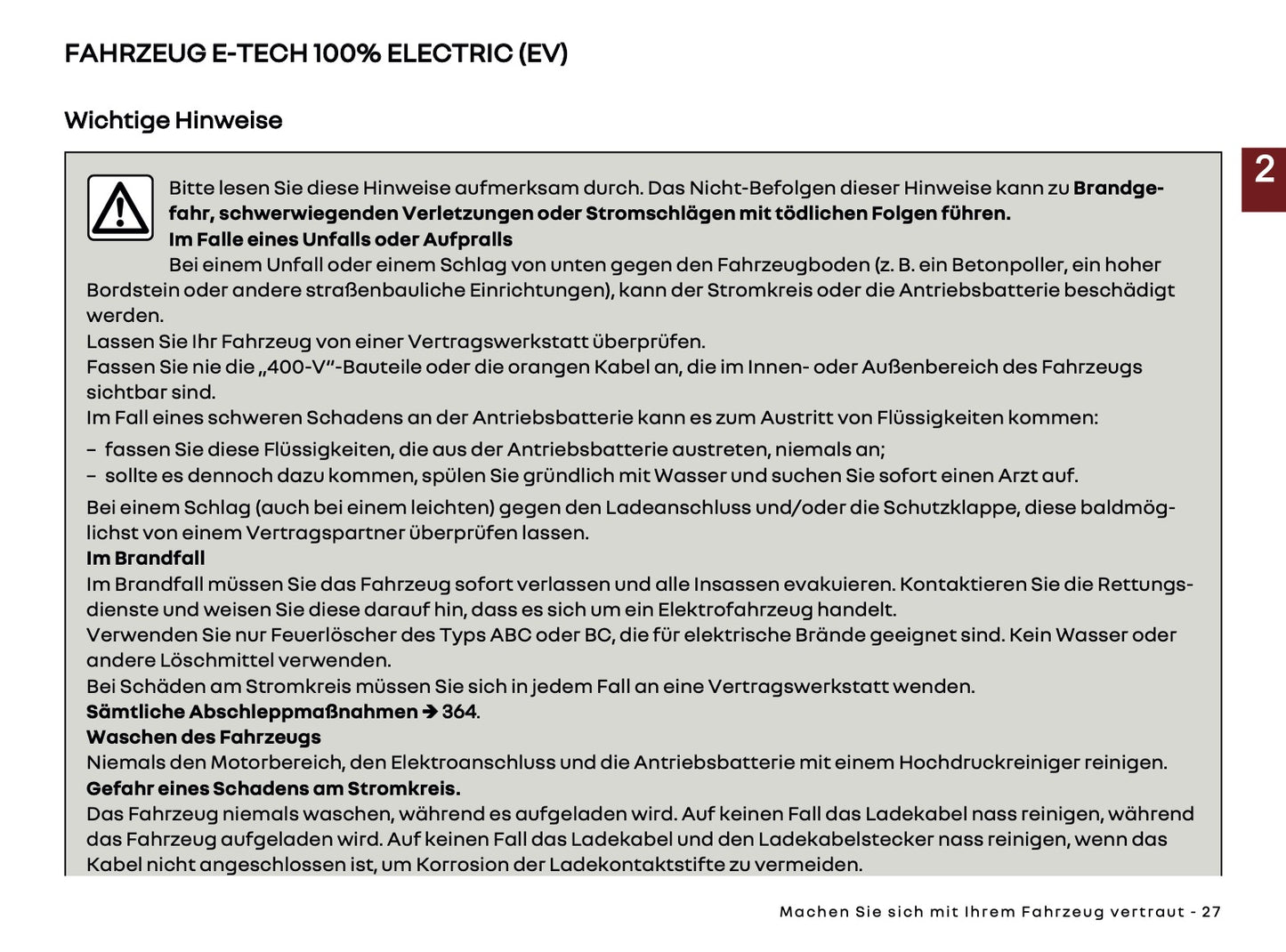 2024-2025 Renault 5 E-Tech Owner's Manual | German