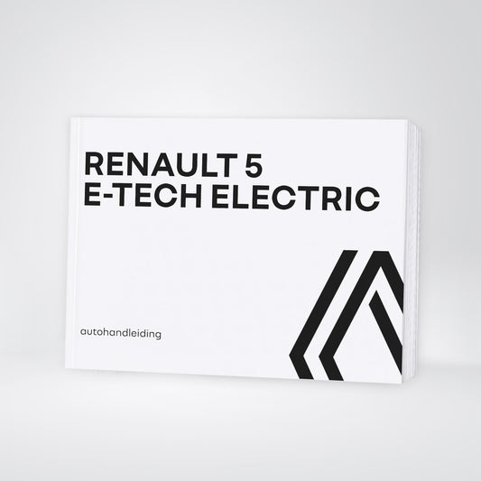 2025 Renault 5 E-Tech Gebruikershandleiding | Nederlands