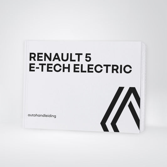 2026 Renault 5 E-Tech Electric Owner's Manual | Dutch