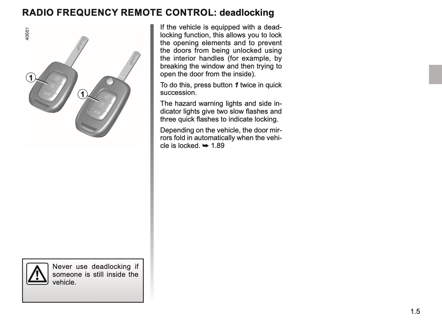 2021-2022 Renault Arkana Owner's Manual | English