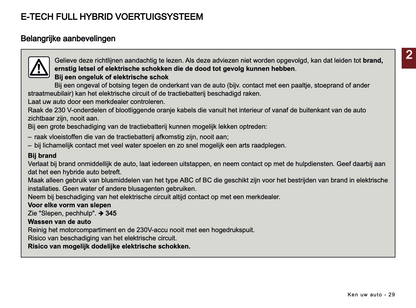 2024-2025 Renault Arkana Owner's Manual | Dutch