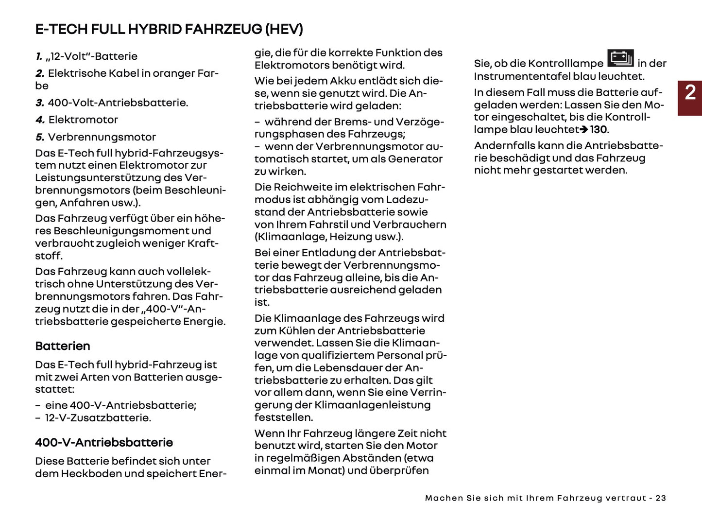 2025 Renault Austral Owner's Manual | German