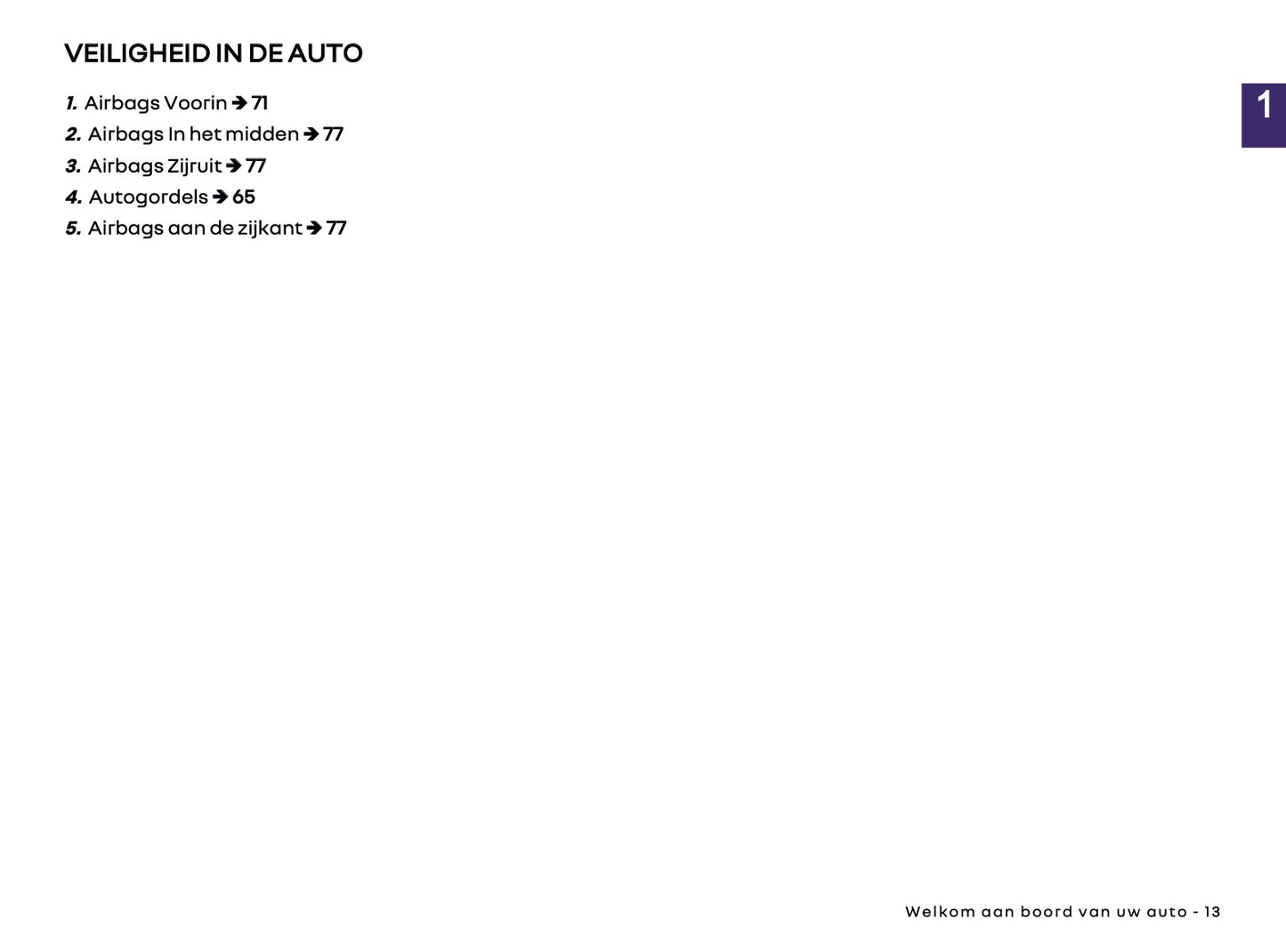 2025 Renault Austral Owner's Manual | Dutch