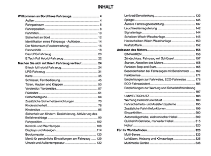 2024 Renault Captur Owner's Manual | German