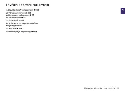 2025 Renault Captur Owner's Manual | French