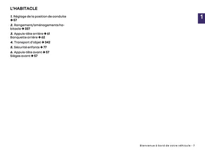 2025 Renault Captur Owner's Manual | French