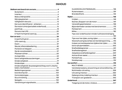 2025 Renault Captur Owner's Manual | Dutch