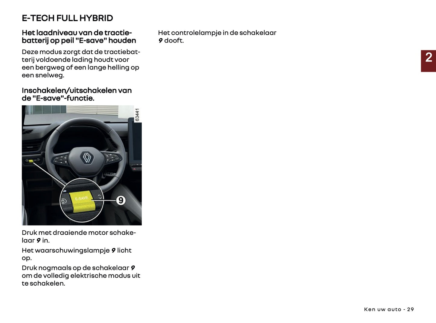 2025 Renault Captur Owner's Manual | Dutch