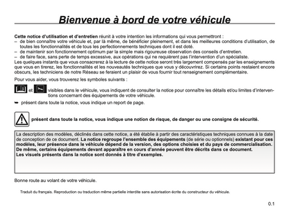 2023-2024 Renault Clio Owner's Manual | French