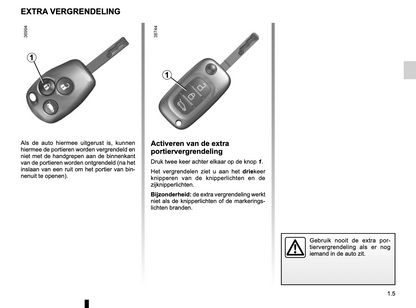 2014 Renault Twingo Owner's Manual | Dutch