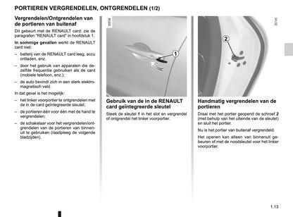 2015-2016 Renault Clio Owner's Manual | Dutch