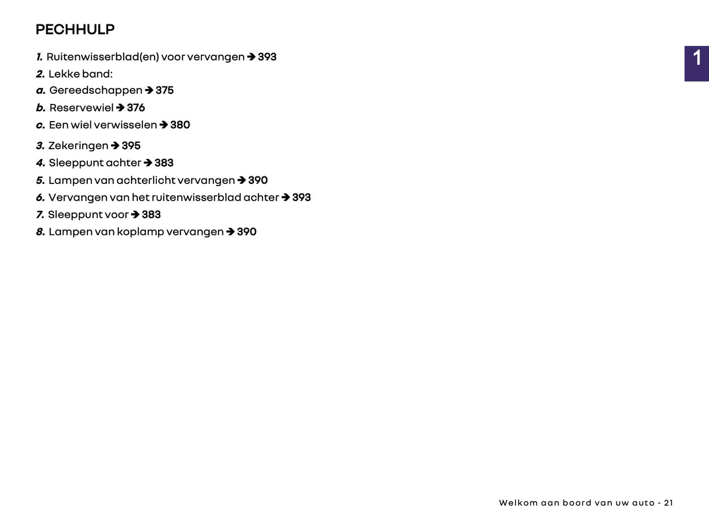 2026 Renault Clio Owner's Manual | Dutch