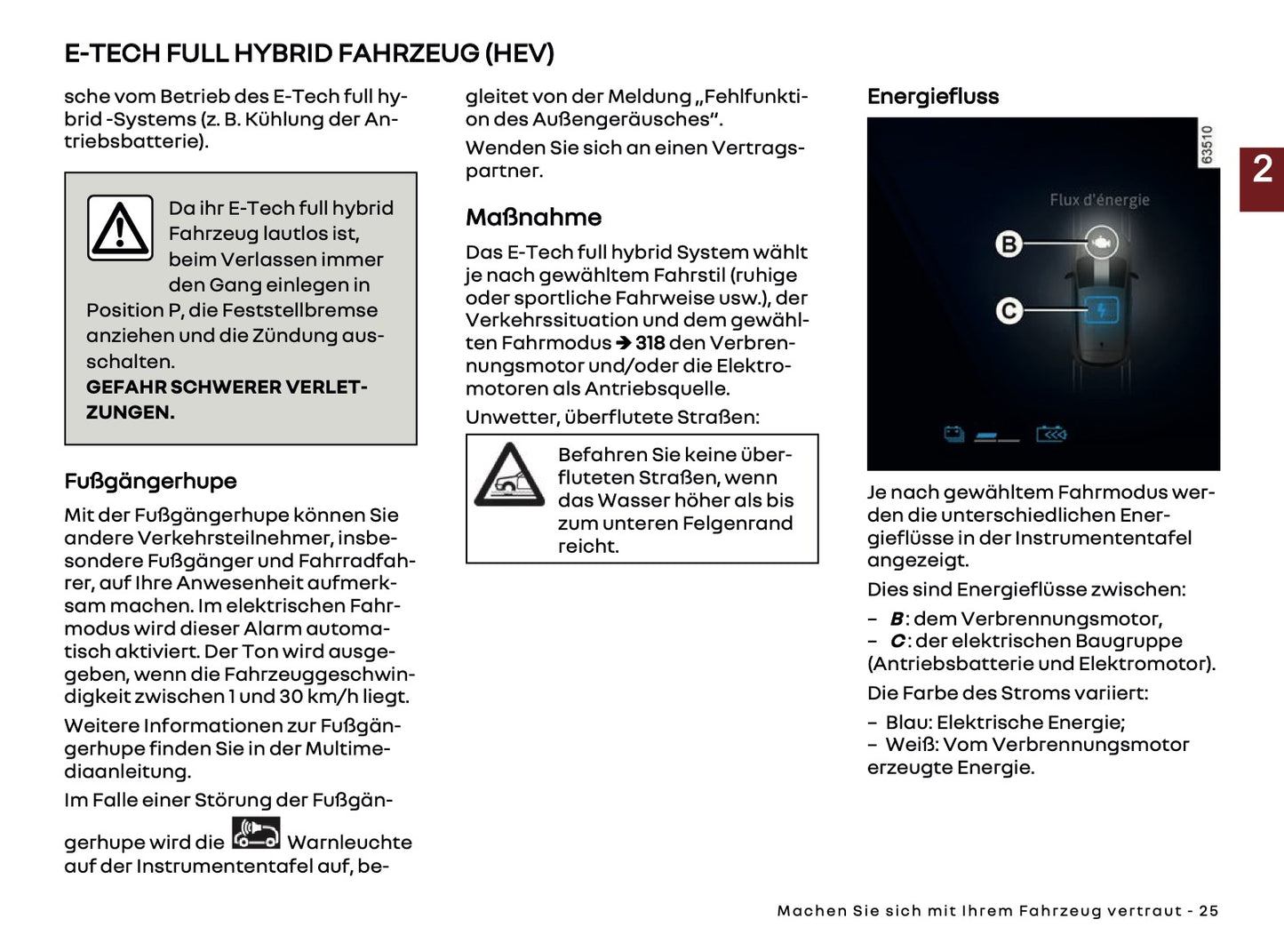 2025 Renault Espace Owner's Manual | German
