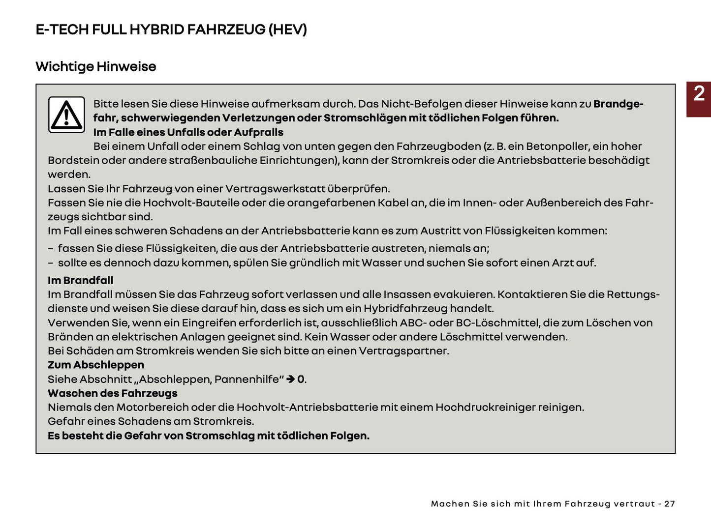 2026 Renault Espace Owner's Manual | German