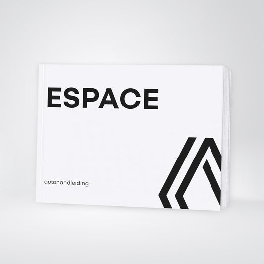 2025 Renault Espace Owner's Manual | Dutch