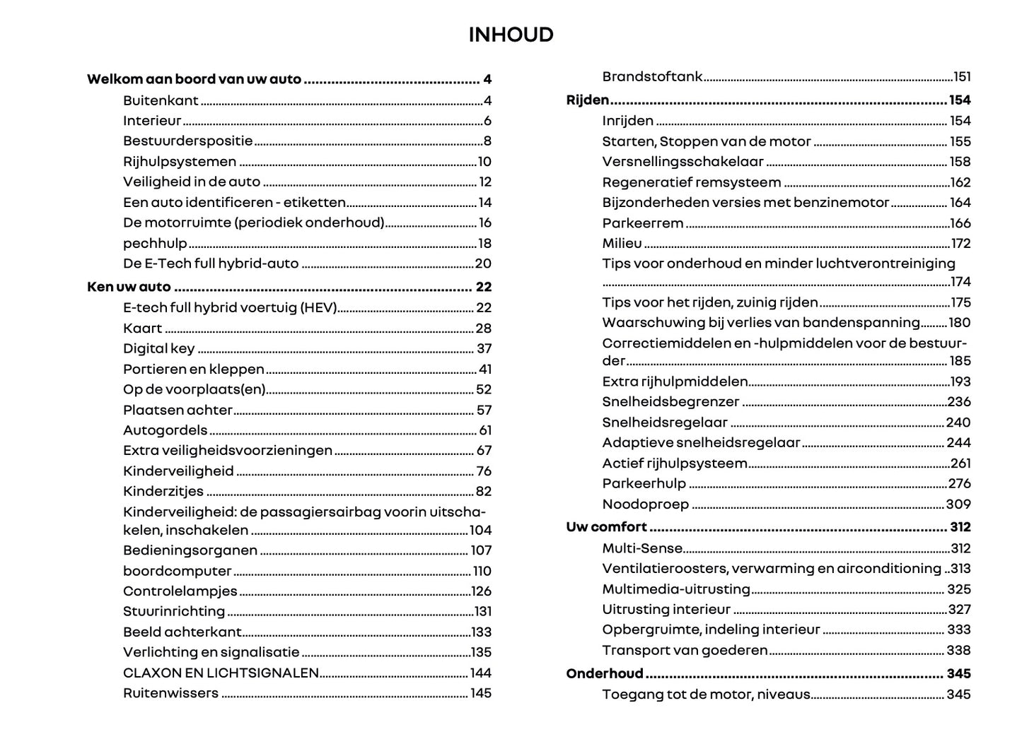 2025 Renault Espace Gebruikershandleiding | Nederlands