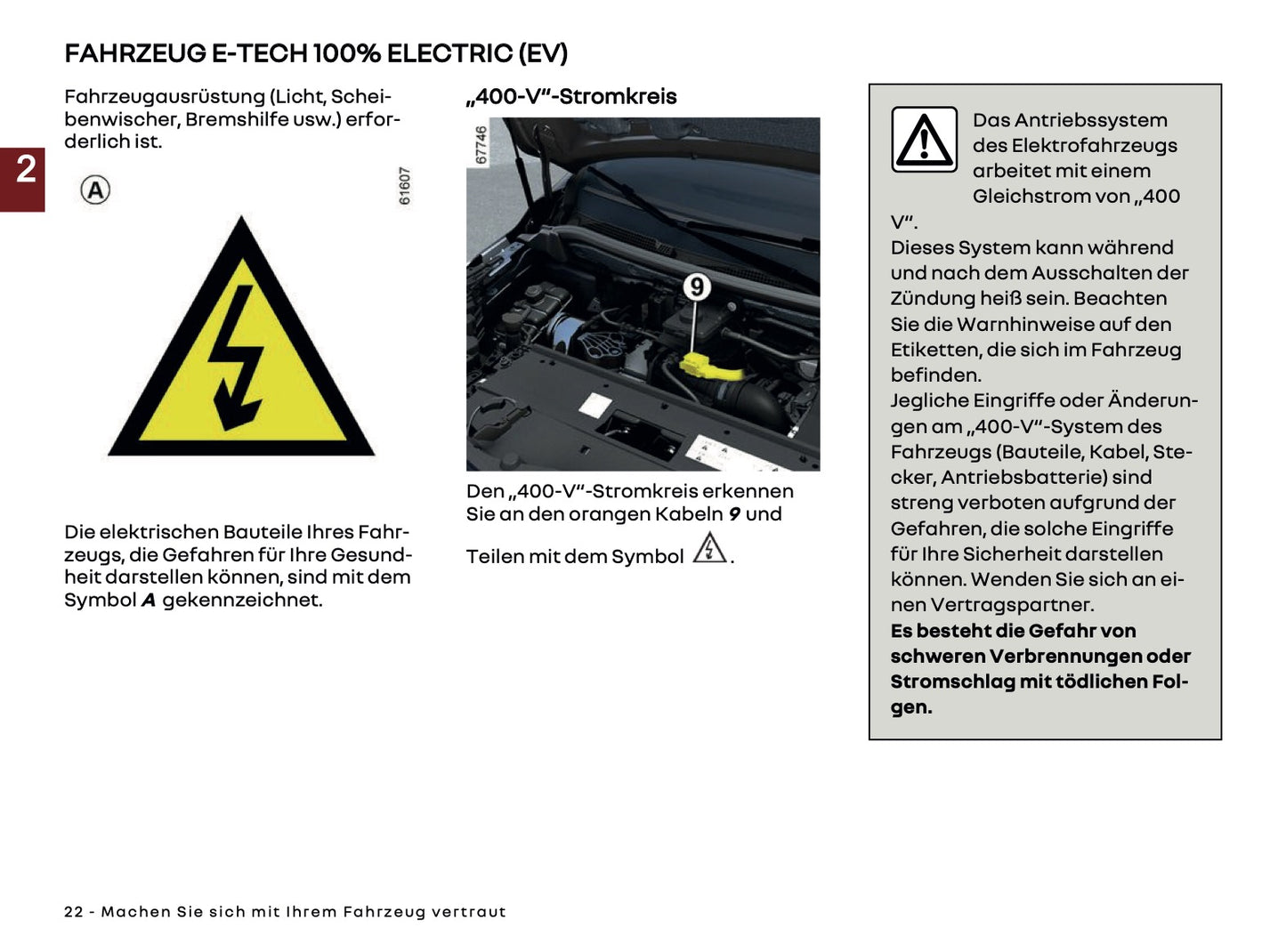 2025 Renault Kangoo E-Tech Bedienungsanleitung | Deutsch