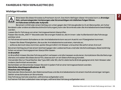 2025 Renault Kangoo E-Tech Bedienungsanleitung | Deutsch