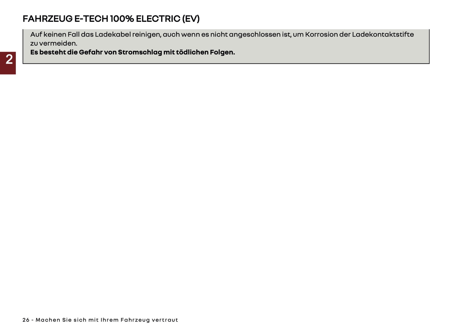 2025 Renault Kangoo E-Tech Bedienungsanleitung | Deutsch