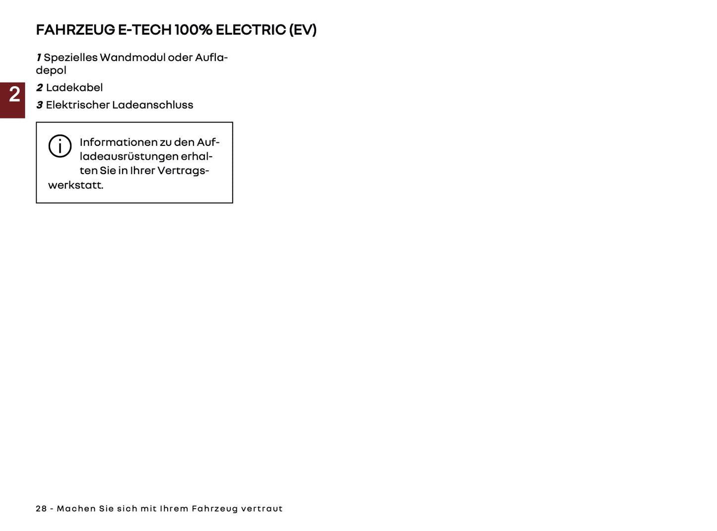 2025 Renault Kangoo E-Tech Bedienungsanleitung | Deutsch