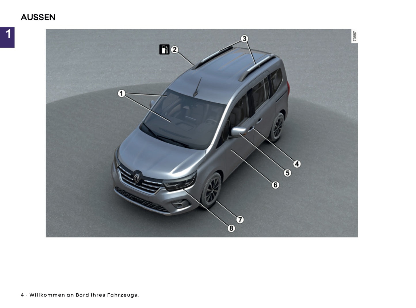 2026 Renault Kangoo Bedienungsanleitung | Deutsch