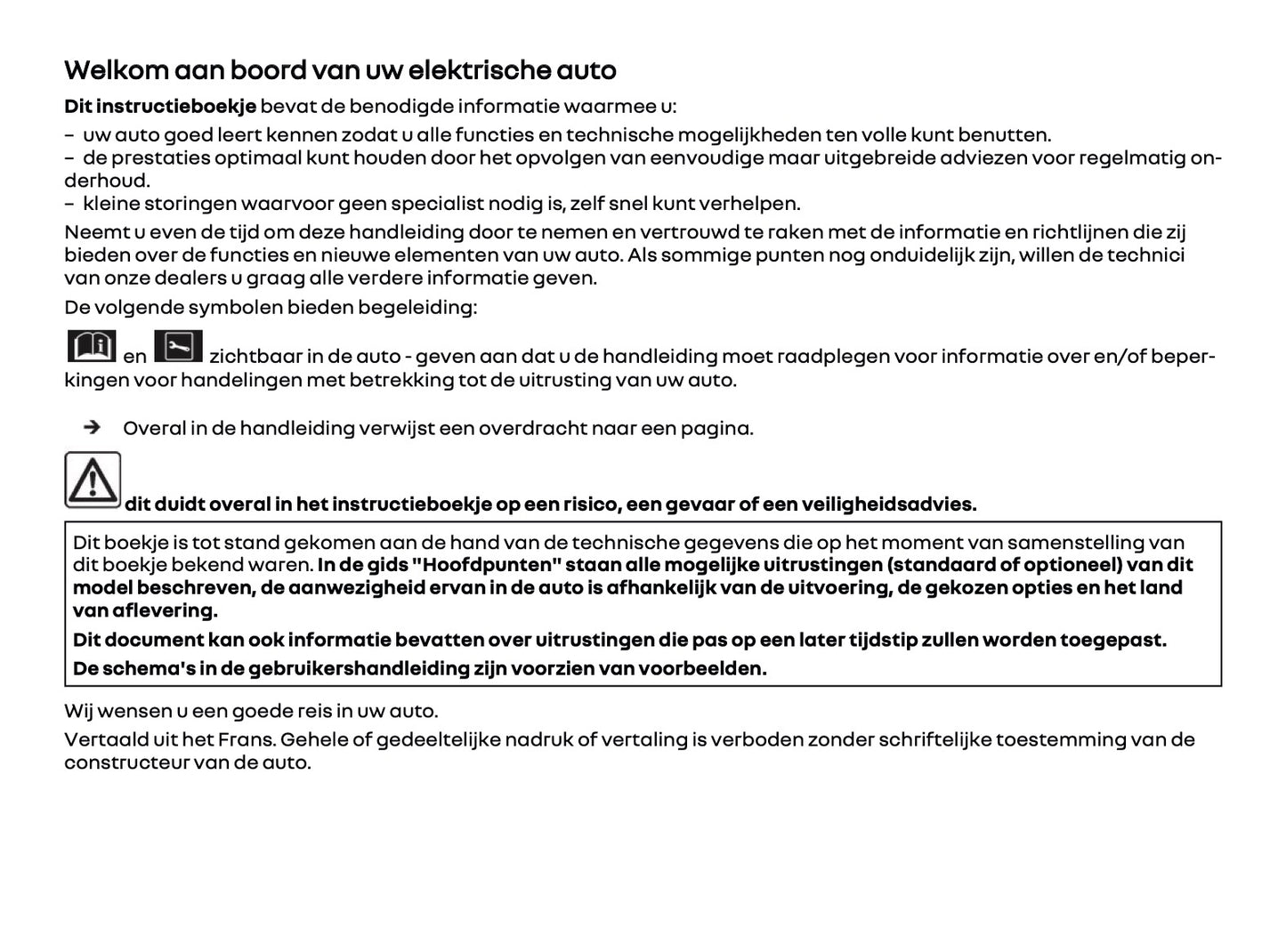 2025-2026 Renault Megane E-Tech Electric Owner's Manual | Dutch