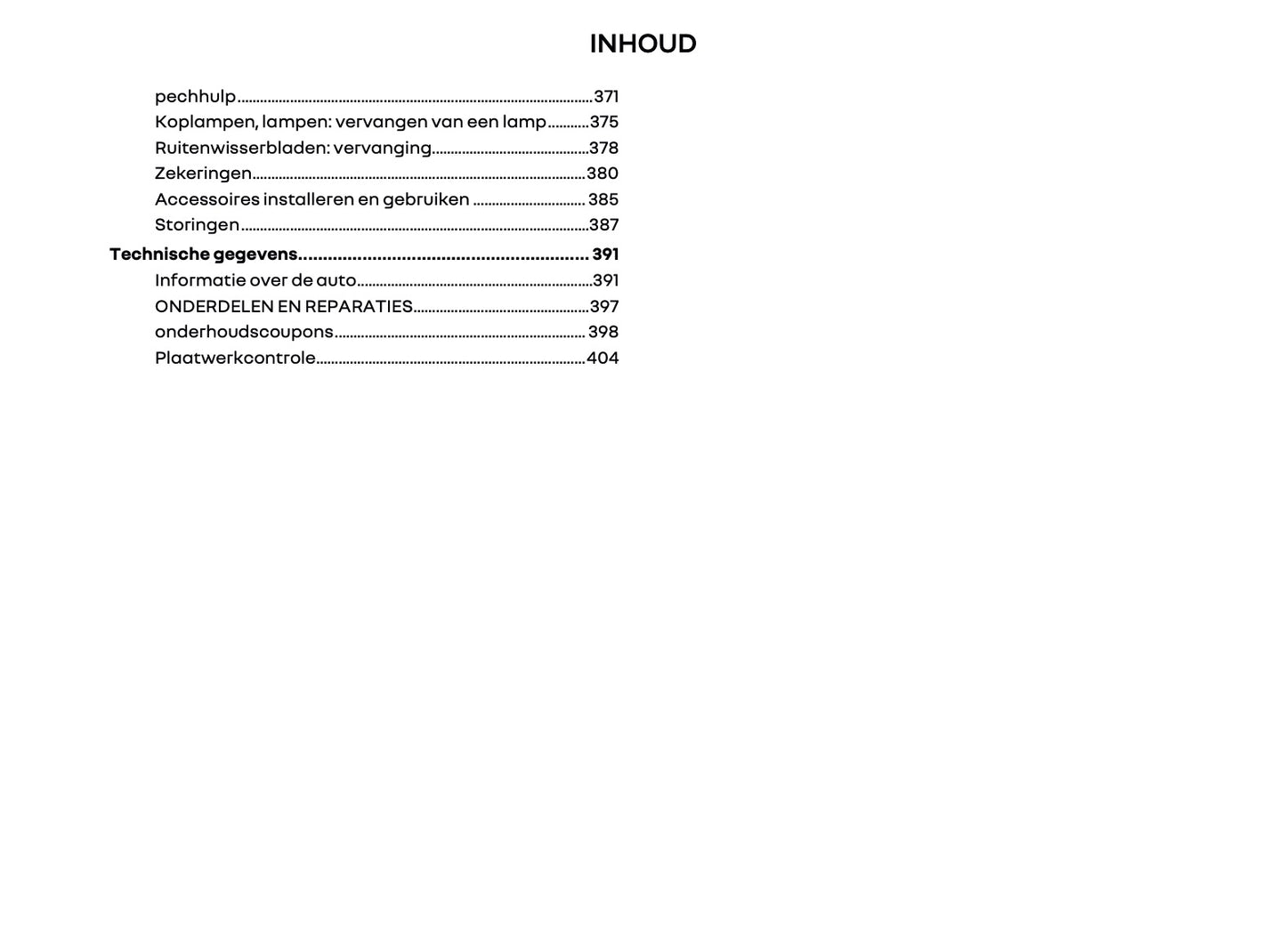 2025-2026 Renault Megane E-Tech Electric Owner's Manual | Dutch