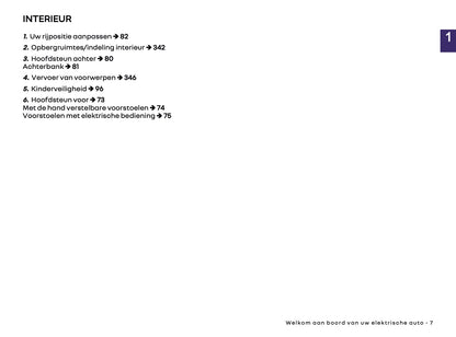 2025-2026 Renault Megane E-Tech Electric Owner's Manual | Dutch