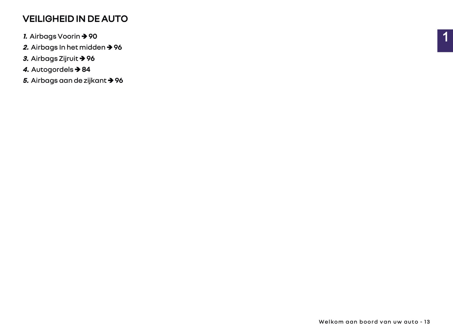 2025 Renault Rafale Owner's Manual | Dutch