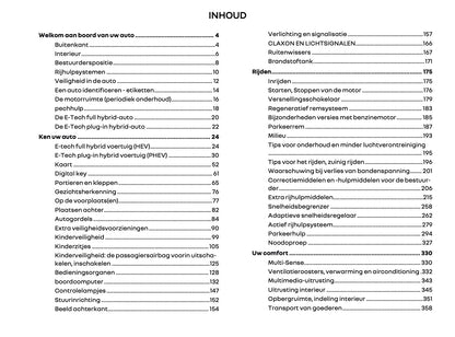 2025 Renault Rafale Owner's Manual | Dutch