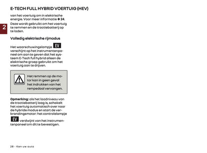 2025 Renault Rafale Owner's Manual | Dutch