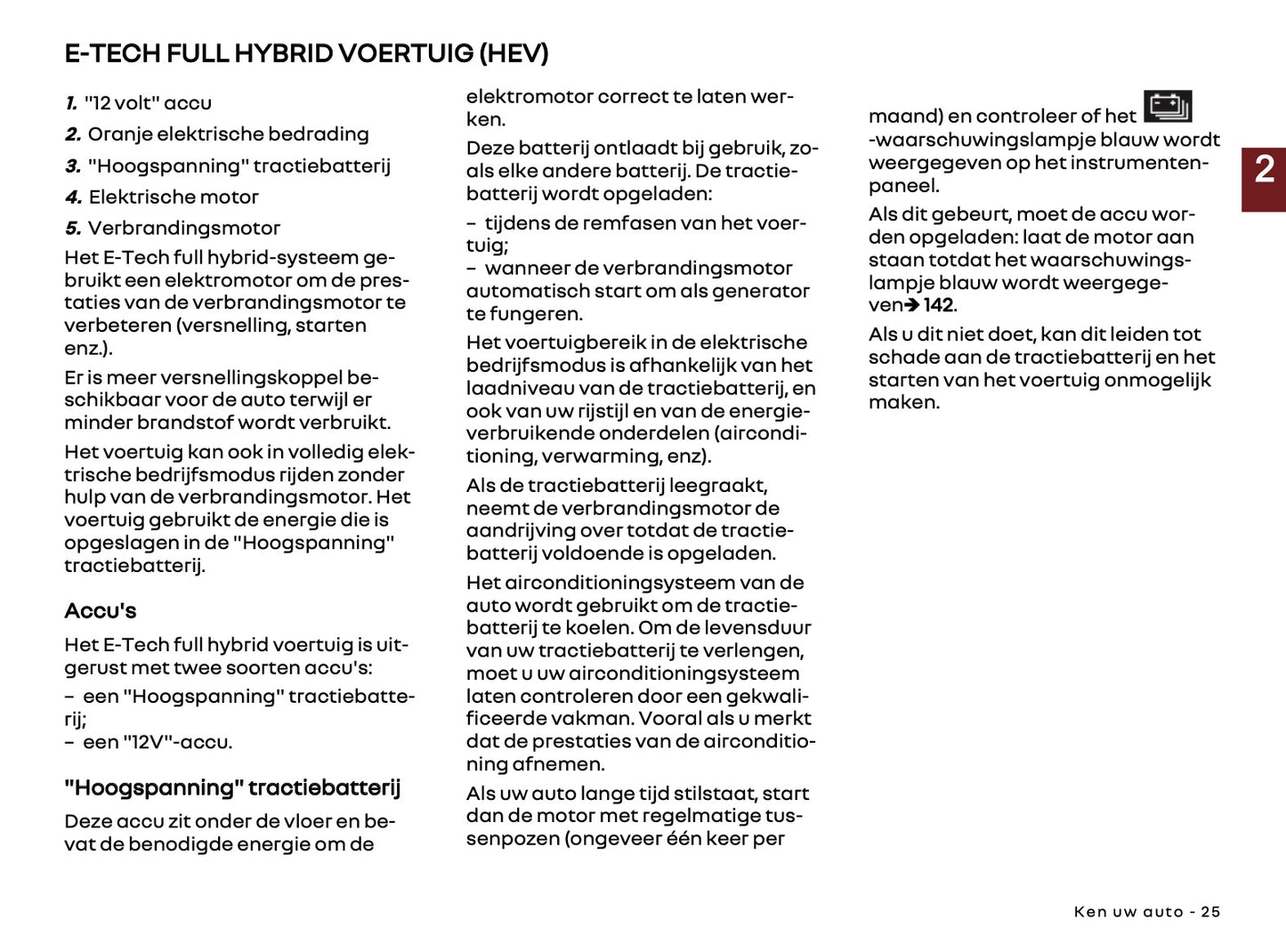 2026 Renault Rafale Owner's Manual | Dutch