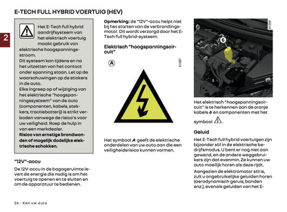 2026 Renault Rafale Owner's Manual | Dutch