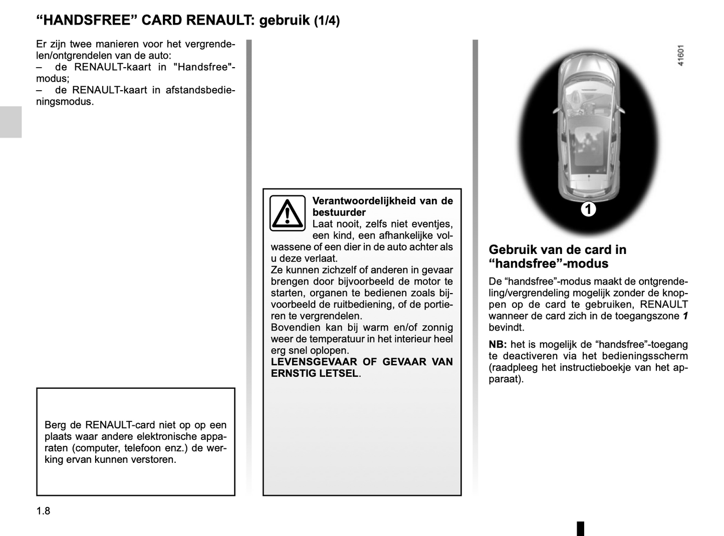 2017-2018 Renault Scenic Gebruikershandleiding | Nederlands