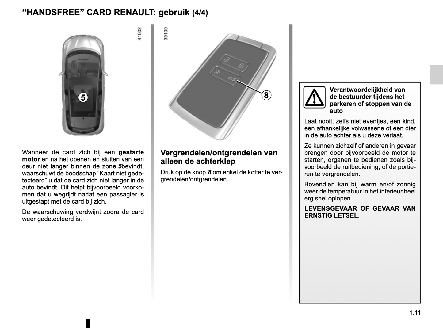 2017-2018 Renault Scenic Gebruikershandleiding | Nederlands