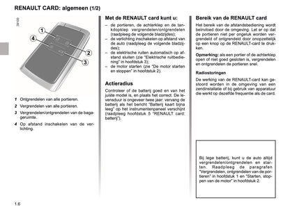 2018-2019 Renault Scenic/Grand Scenic Owner's Manual | Dutch