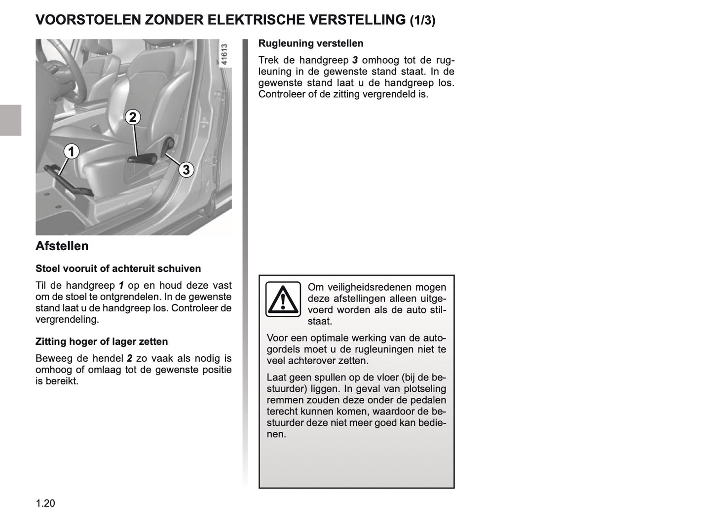 2018-2019 Renault Scenic/Grand Scenic Owner's Manual | Dutch