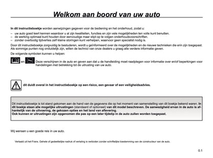 2018-2019 Renault Scenic/Grand Scenic Owner's Manual | Dutch