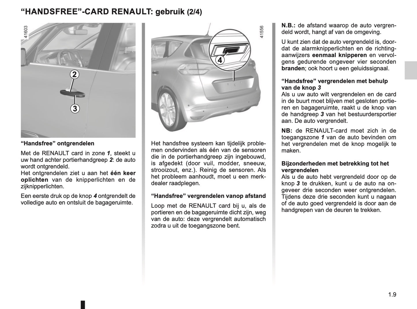 2019-2020 Renault Scenic/Grand Scenic Gebruikershandleiding | Nederlands