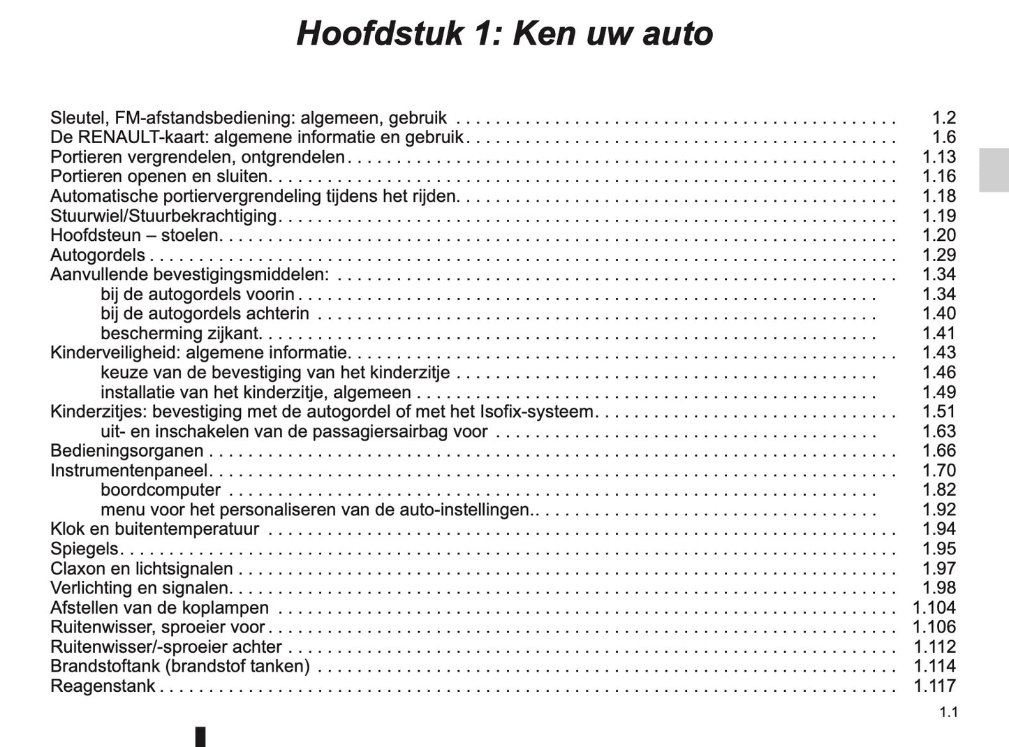 2019-2020 Renault Scenic/Grand Scenic Gebruikershandleiding | Nederlands
