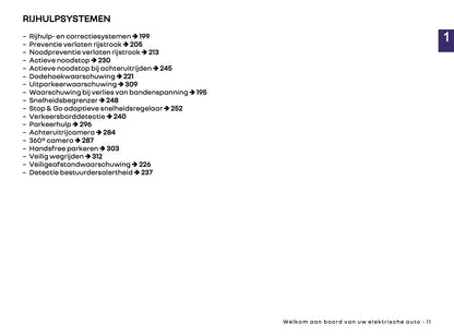 2025-2026 Renault Scenic E-Tech Electric Owner's Manual | Dutch