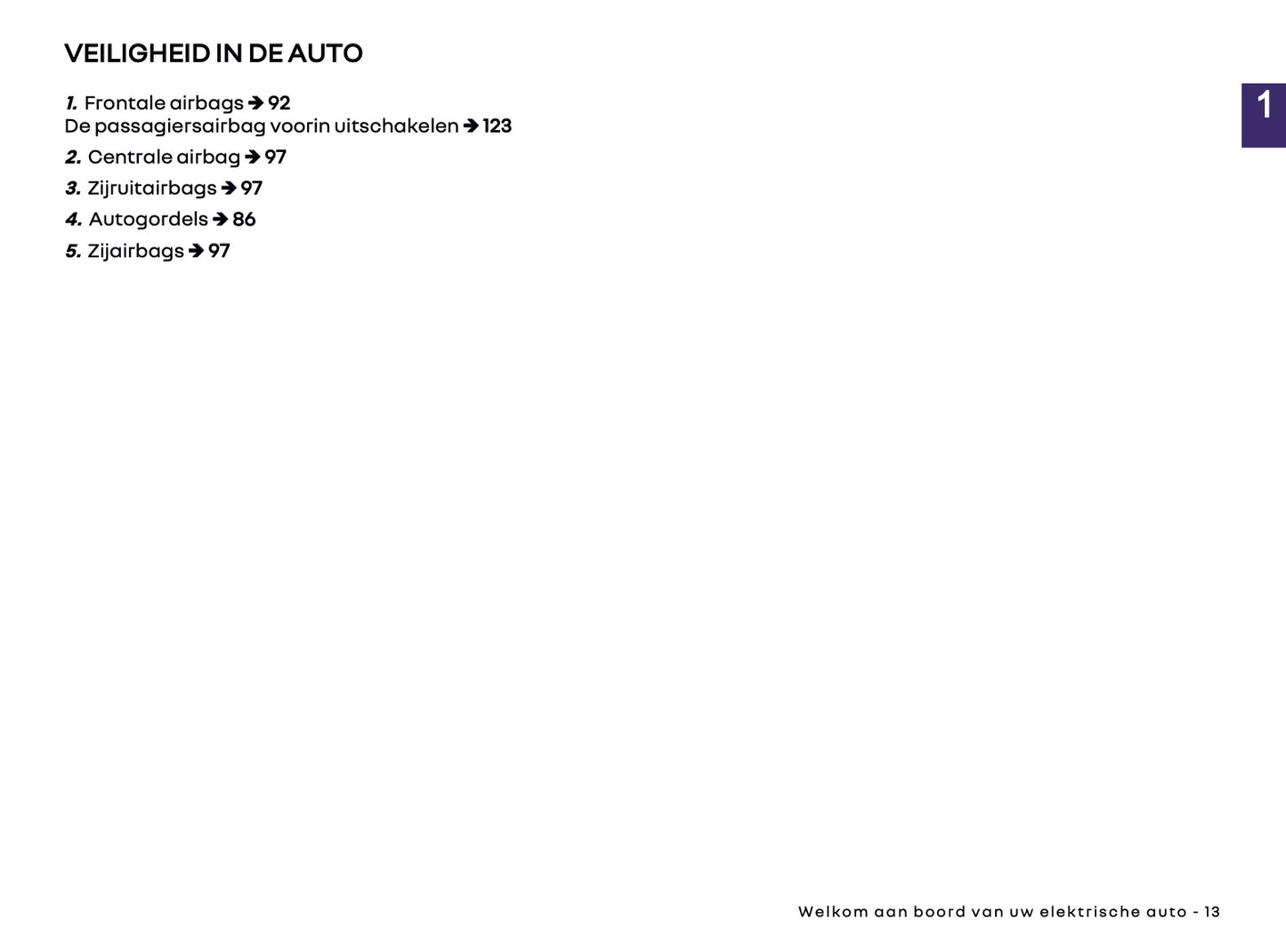 2025-2026 Renault Scenic E-Tech Electric Owner's Manual | Dutch