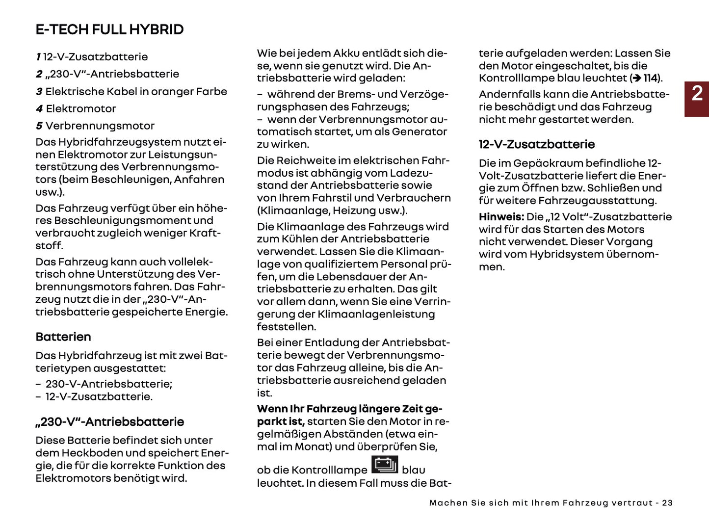 2025 Renault Symbioz Bedienungsanleitung | Deutsch