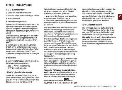 2025 Renault Symbioz Bedienungsanleitung | Deutsch